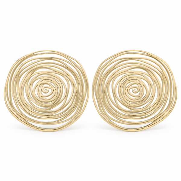 VIC THE LABEL oorstekers Belora gold