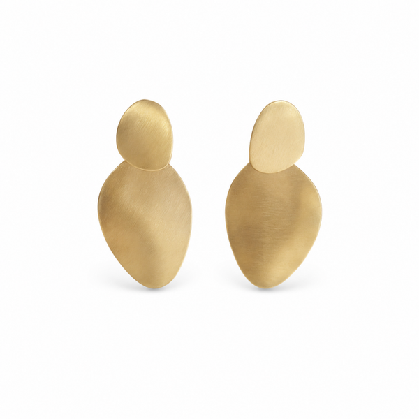 VTL oorbellen Bisay goldplated BG