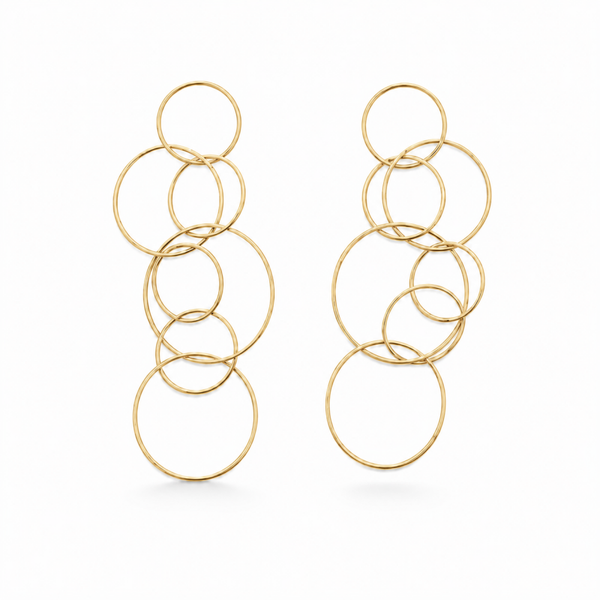 VTL oorbellen Cantil goldplated UL