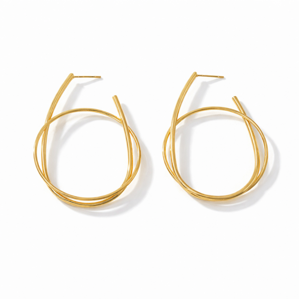 VTL oorbellen Charly goldplated CC