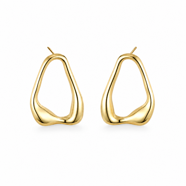 VTL oorbellen Genice goldplated CC