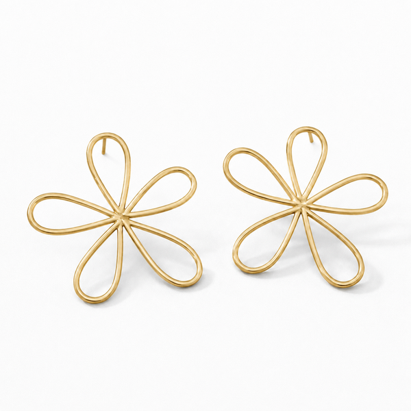VTL oorbellen Gitta goldplated DD