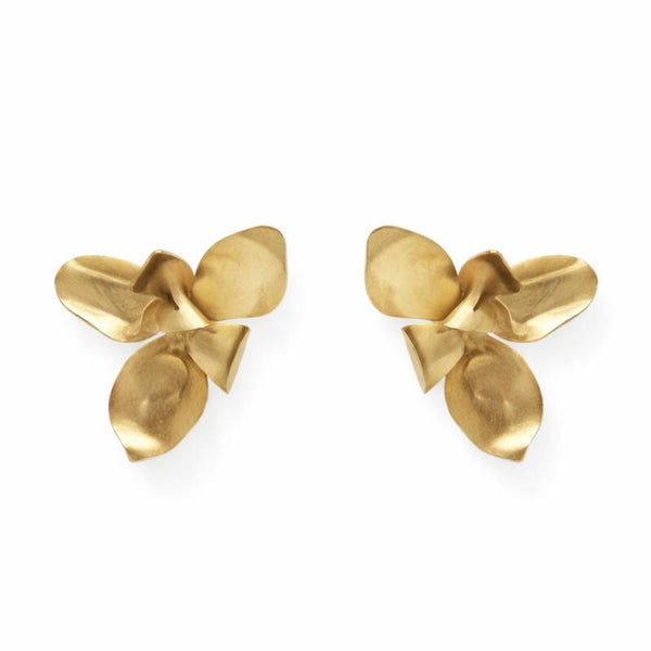VTL oorbellen Jasmin goldplated BG
