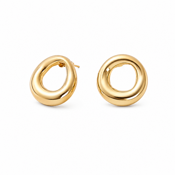 VTL oorbellen Kalyma goldplated DD