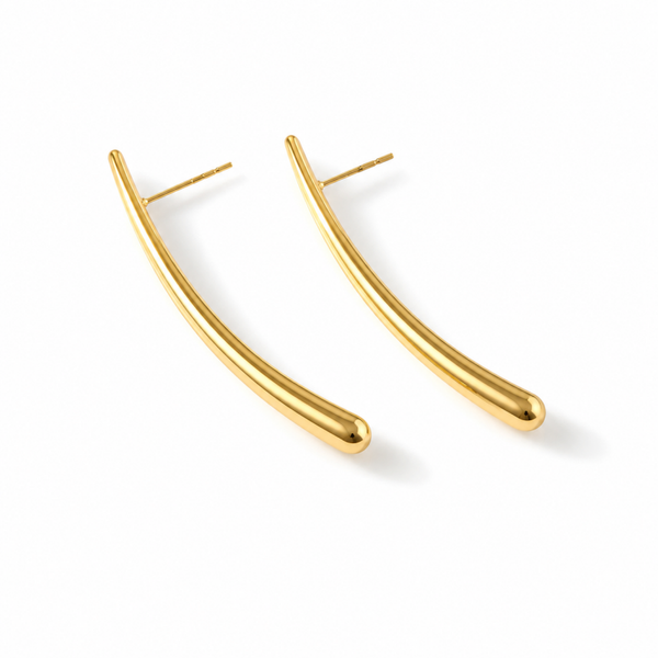 VTL oorbellen Kirsten goldplated SO