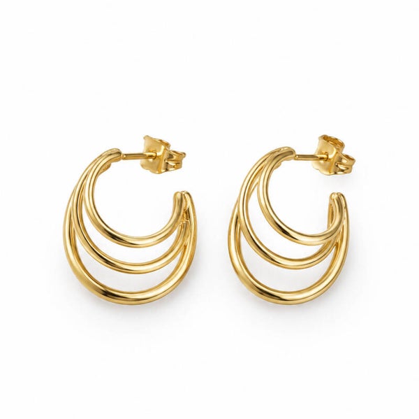 VTL oorbellen Limah goldplated DD