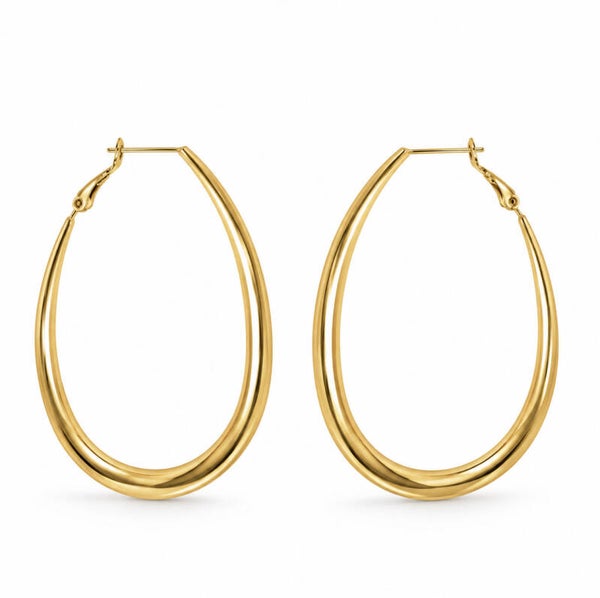 VIC THE LABEL oorbellen Timia goldplated BBO