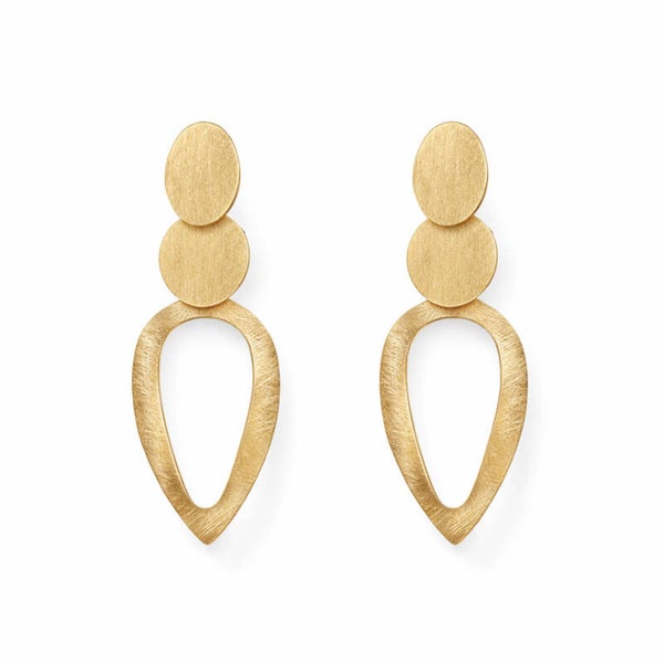 VTL oorbellen Marjorie goldplated BG
