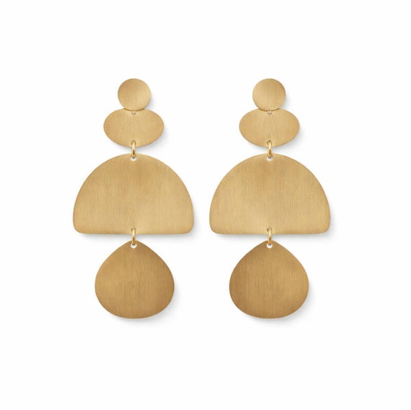 VTL oorbellen Melody goldplated BG