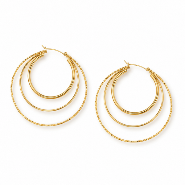 VTL oorbellen Molita goldplated BB