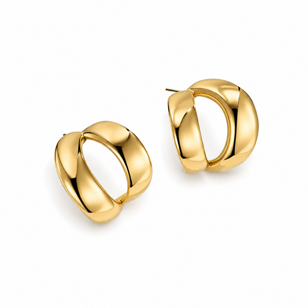 VTL oorbellen Narnah goldplated CC