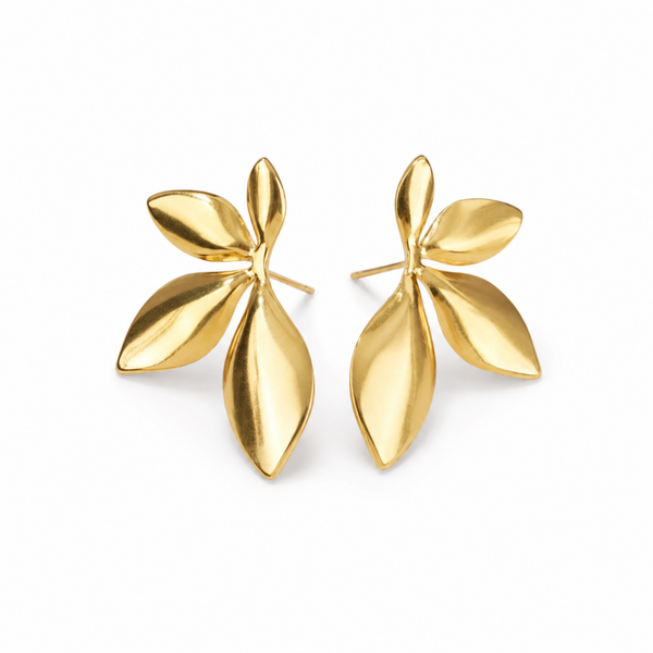 VTL oorbellen Quincy goldplated SO