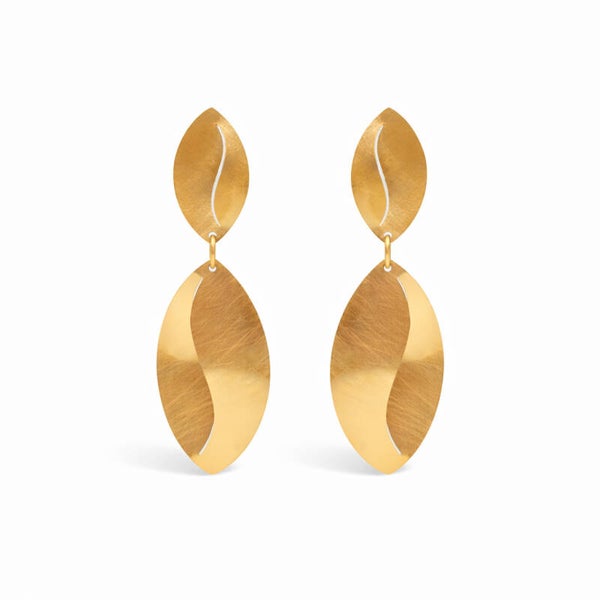 VTL oorbellen Sadey goldplated BG