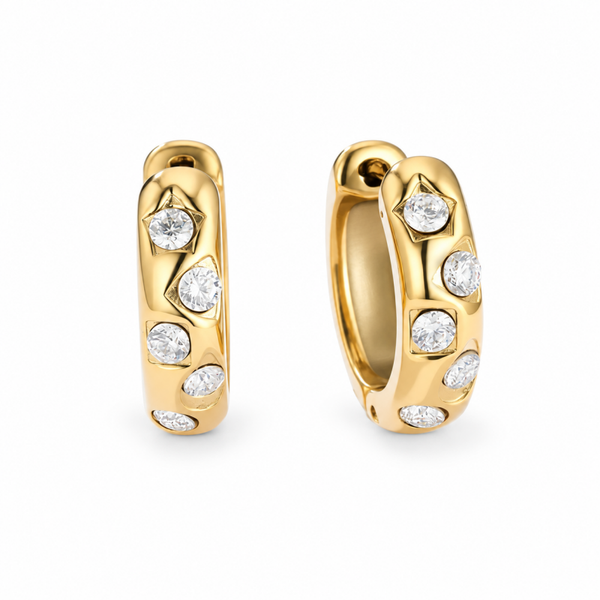 **HL VTL oorbellen Shireen goldplated