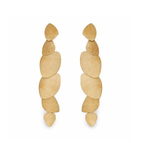 VTL oorbellen Sila goldplated BG