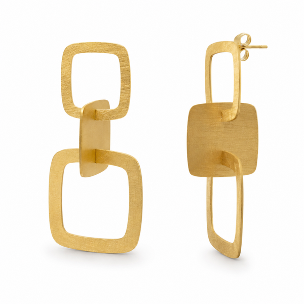VTL oorbellen Varella goldplated BG