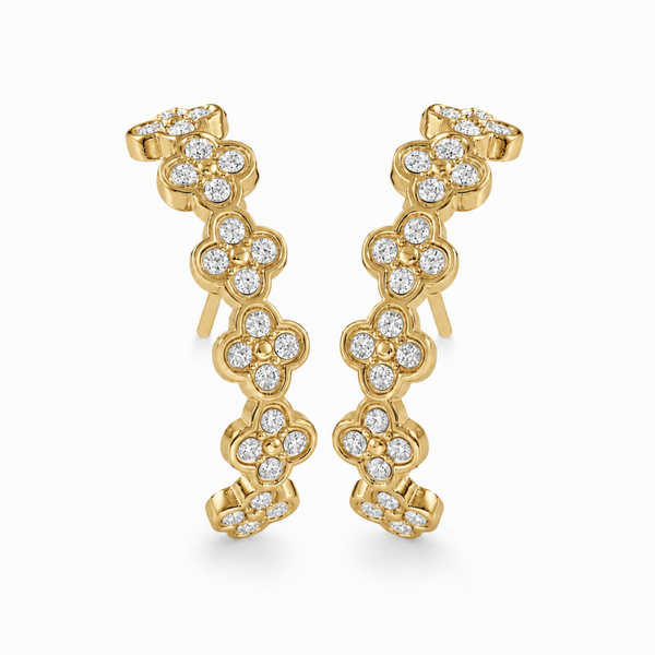 **HL VTL oorbellen Wynona goldplated
