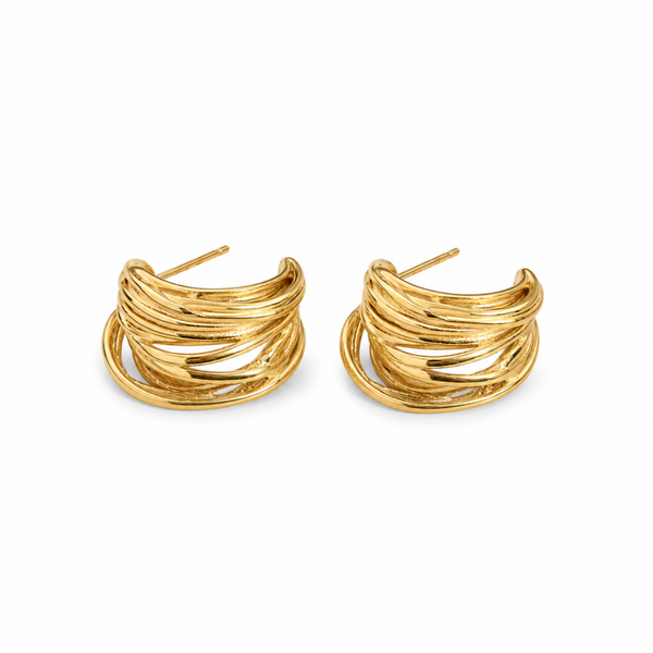 VTL oorbellen Yula goldplated DD