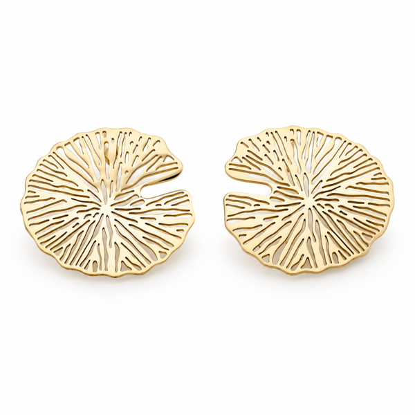 VIC THE LABEL oorstekers Zian gold