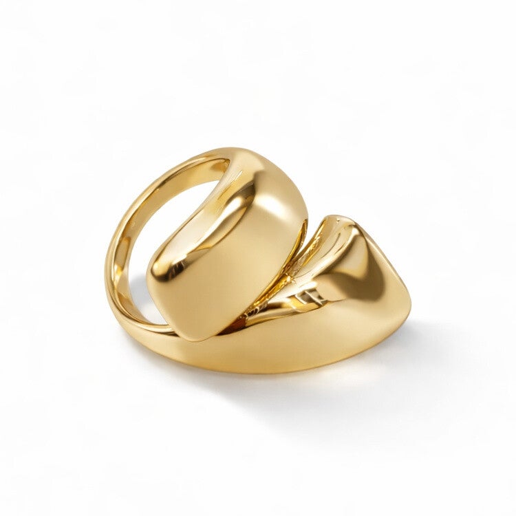 VIC THE LABEL ring Almeria goldplated