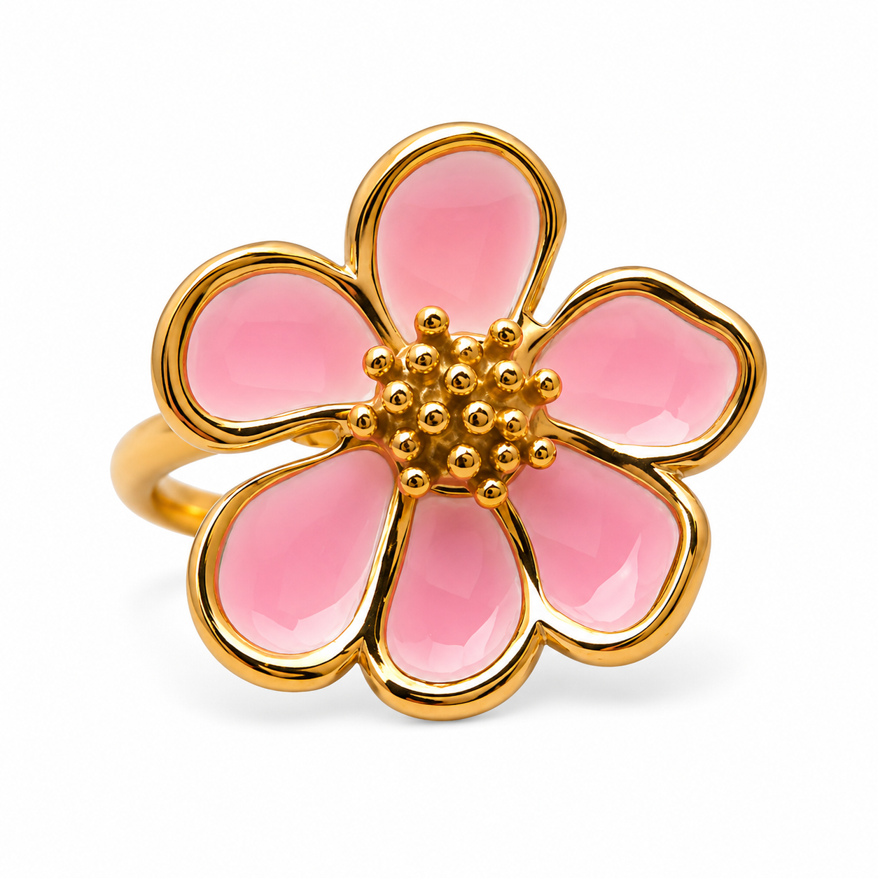 VIC THE LABEL ring Marbella Pink OTL