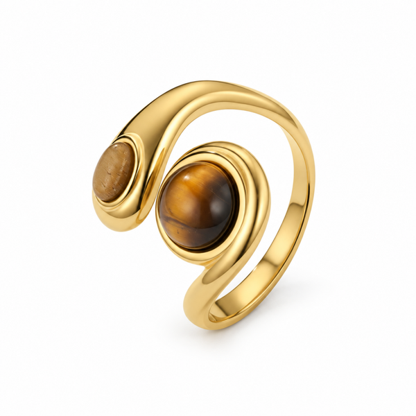 VIC THE LABEL ring Cueta goldplated SCO