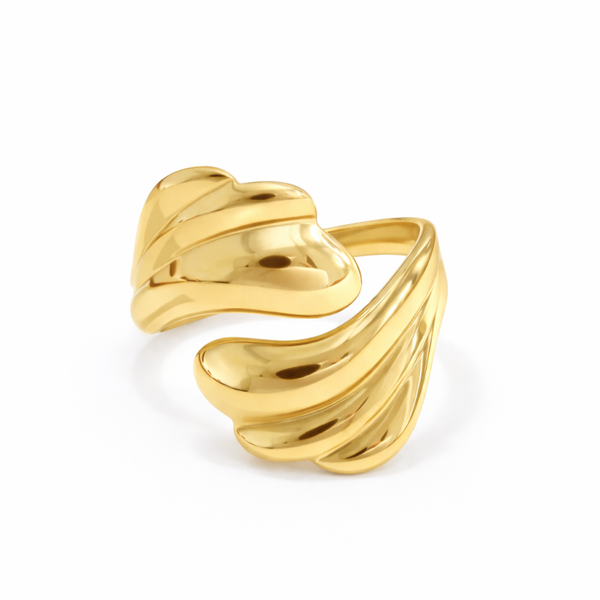 VIC THE LABEL ring Jerez goldplated