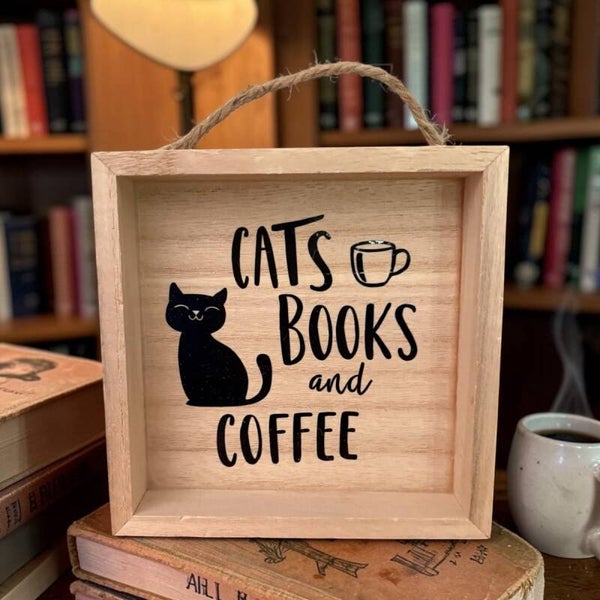Shadow Box Home Decor - Cats