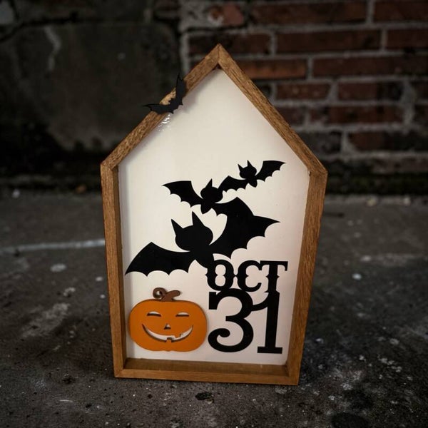 Halloween Home Shape Decor