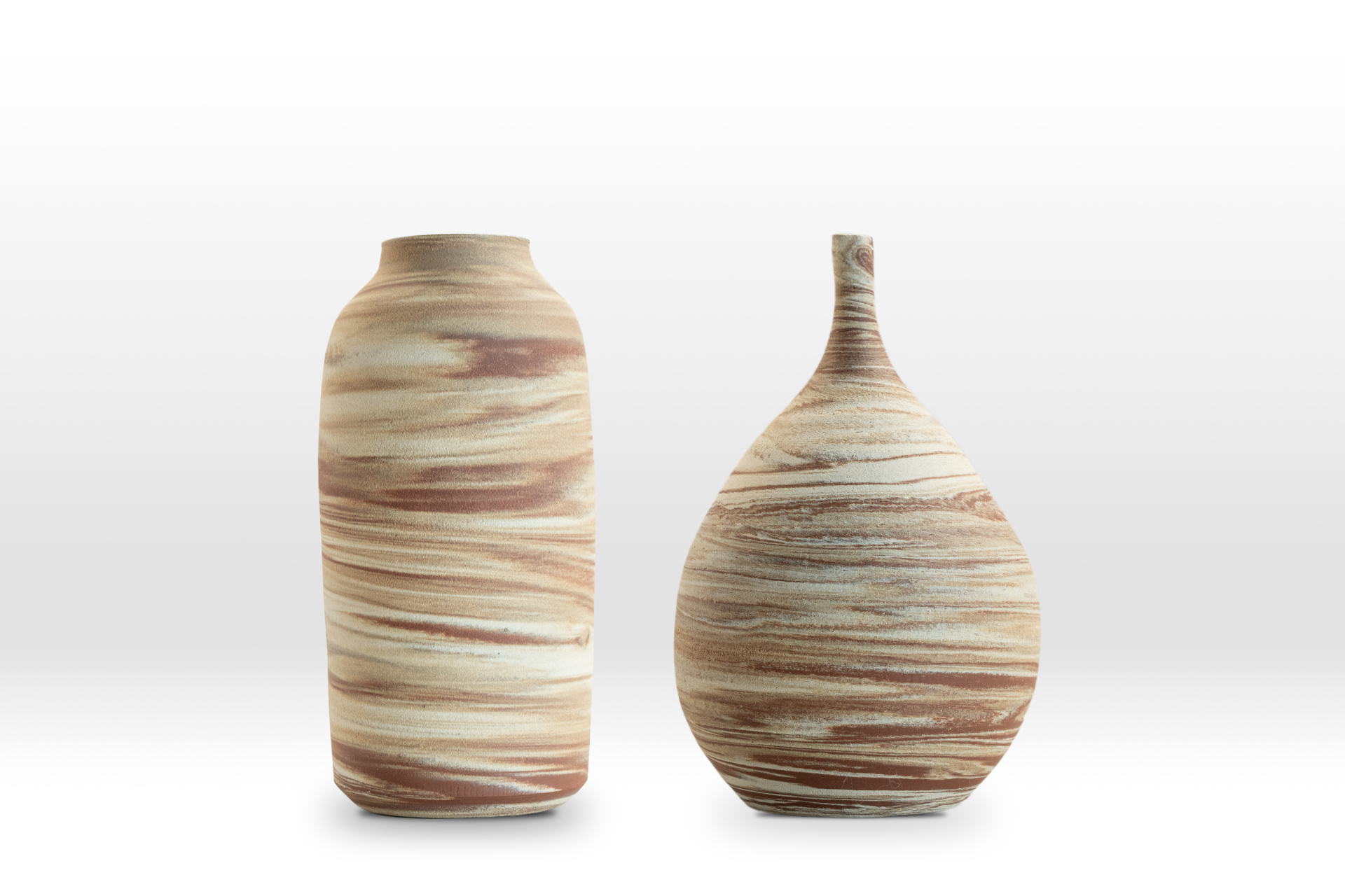 Duo mixed vases