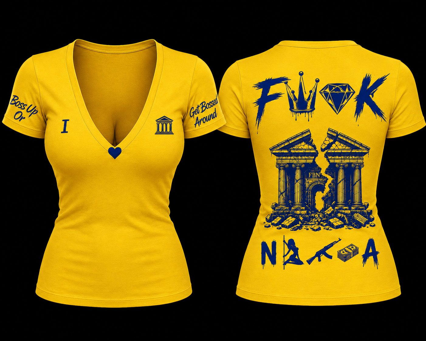 I 💛 BANKROLL FBN t-shirts
