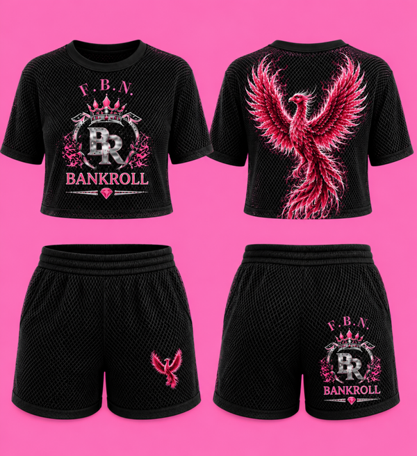 Phoenix Mesh short set.