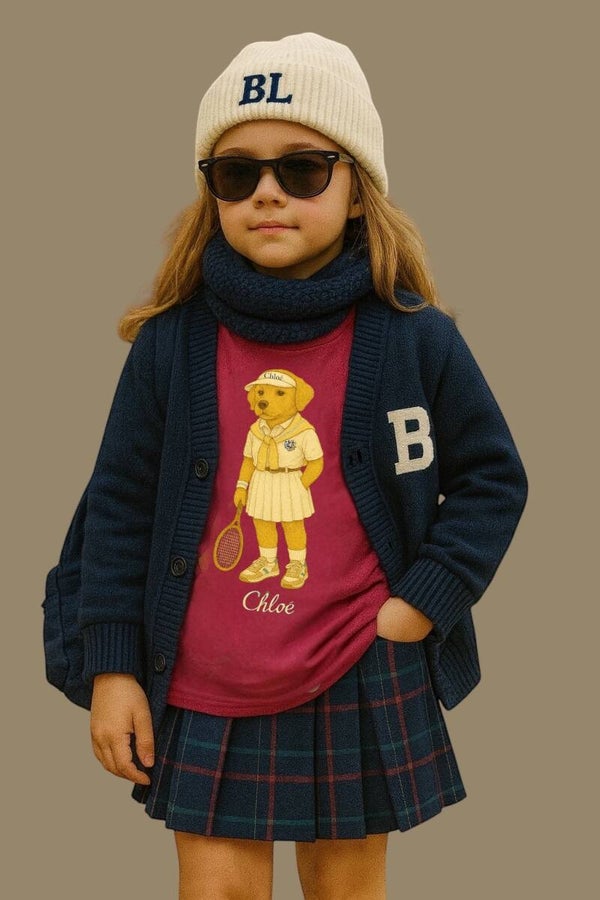 T-SHIRT BIO CHLOE' TENNIS CLUB