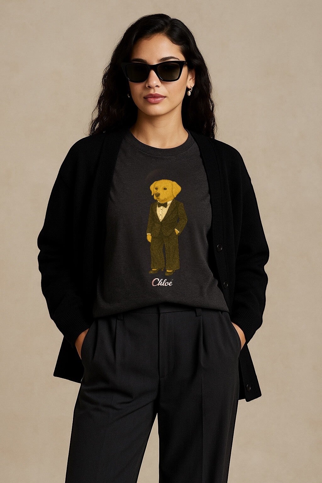 T-SHIRT CHLOE' SMOKING