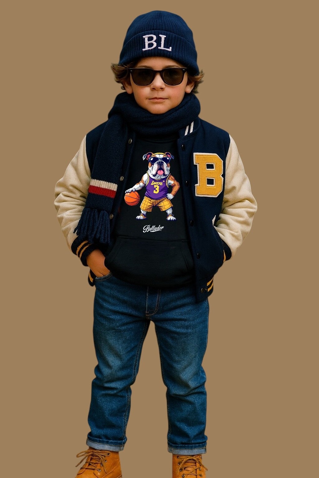 FELPA CON CAPPUCCIO BIO LAKEERS