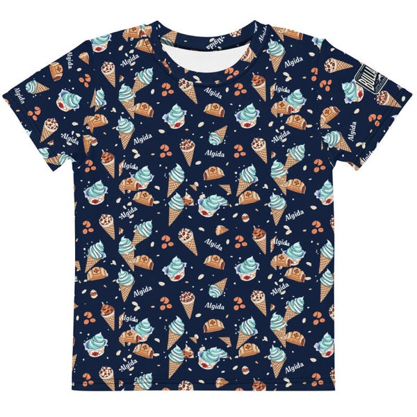 T-SHIRT ALLOVER con stampa Cornetto Algida
