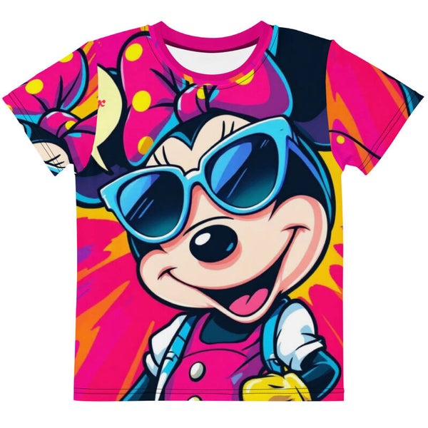 T-SHIRT ALLOVER con stampa Minnie