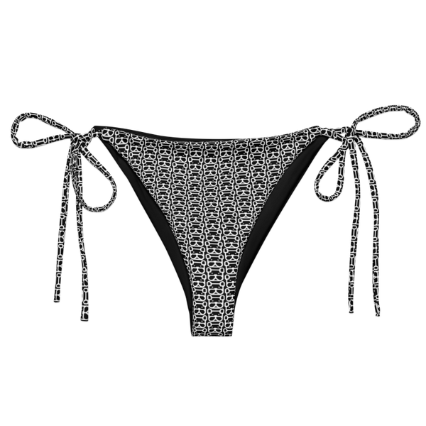 SLIP BIKINI con stampa logo