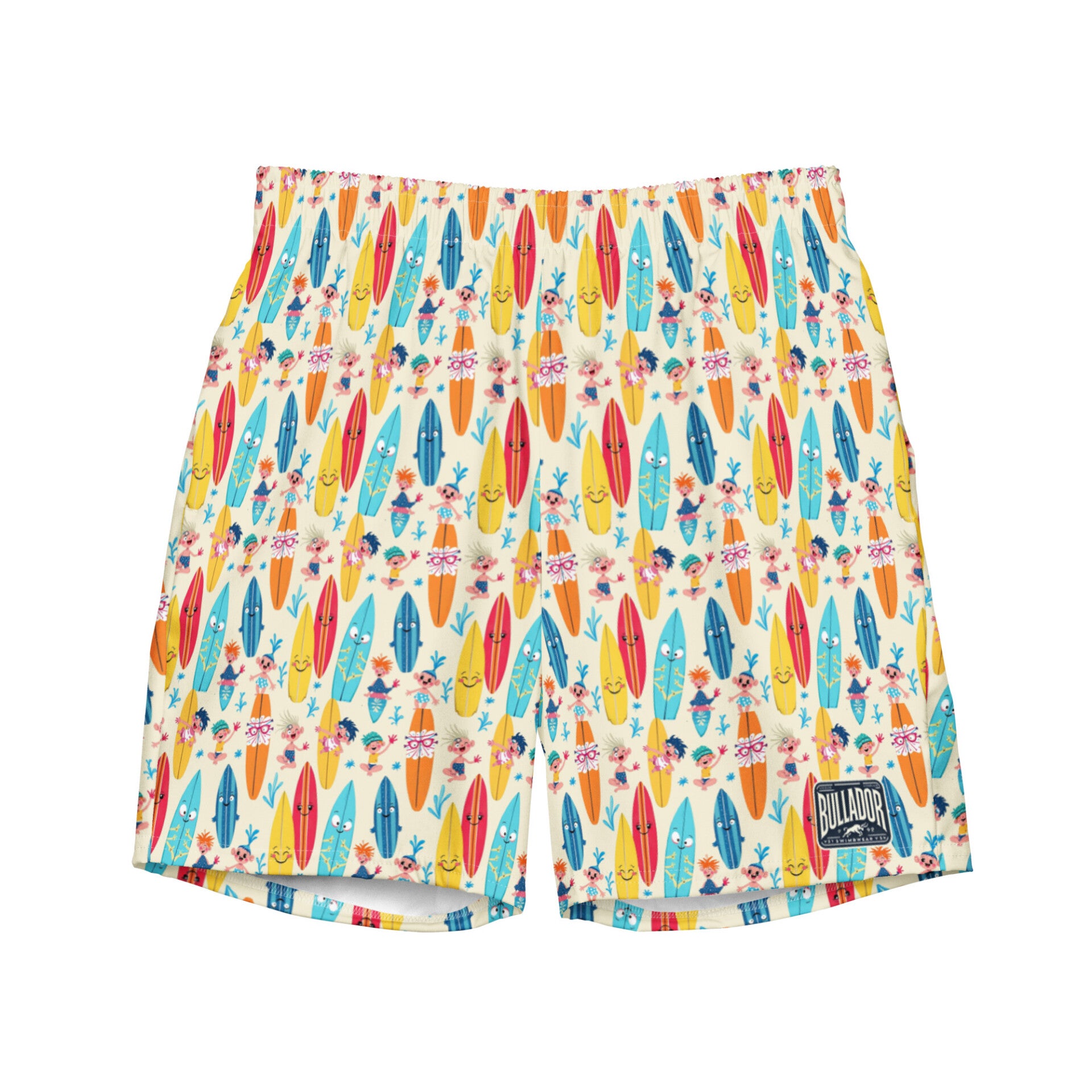 Boxer mare con stampa Surf