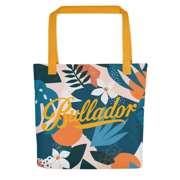 BORSA MARE con stampa floreale