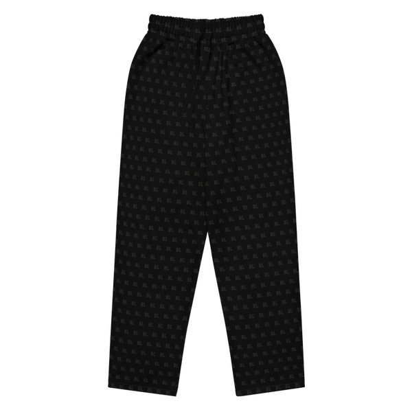 MONOGRAM BLACK JOGGER WIDE