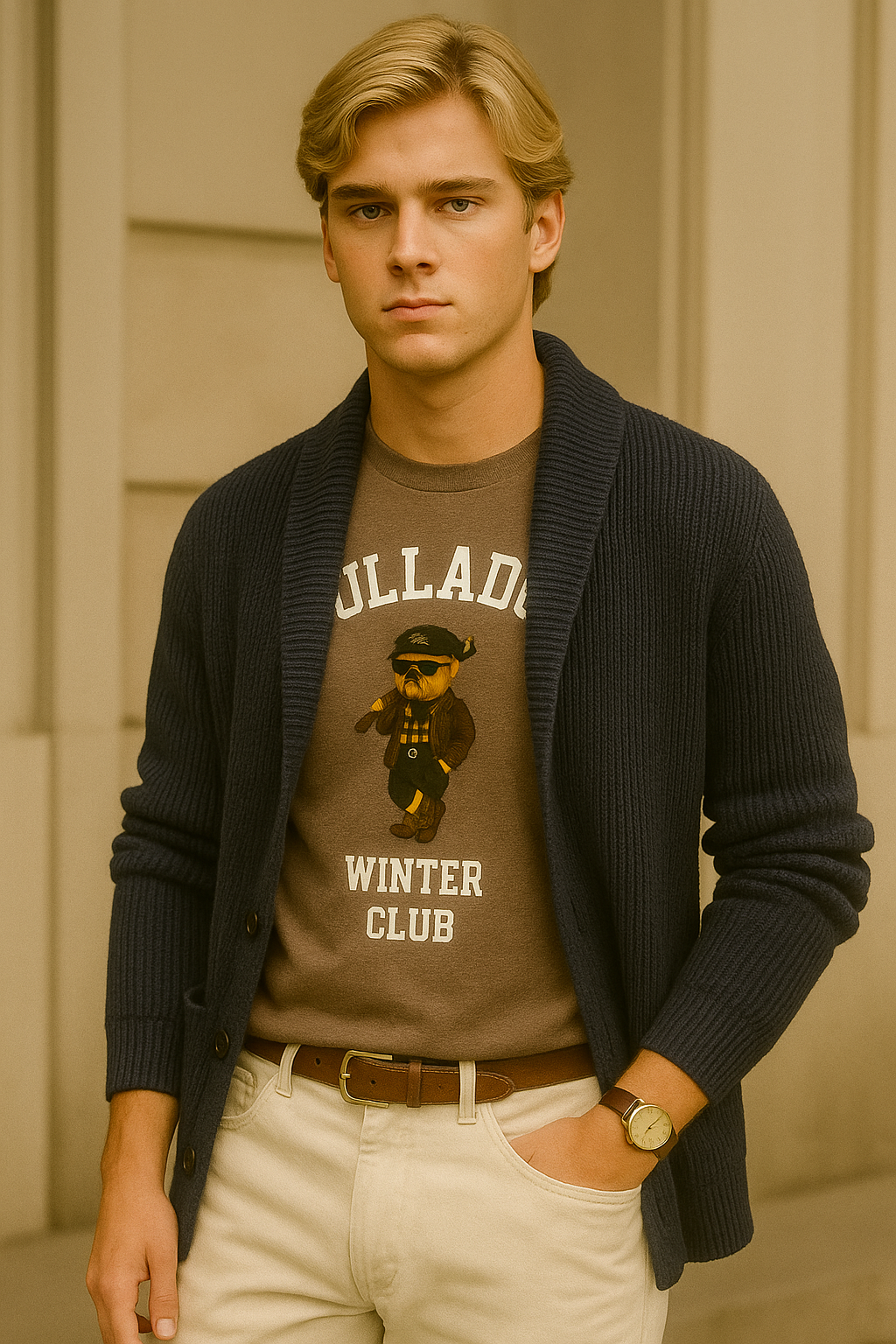 T-SHIRT SLIM WINTER CLUB