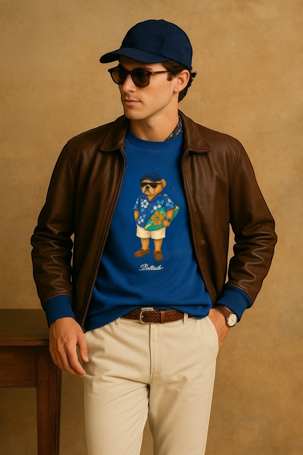 FELPA GIROCOLLO BIO SURF