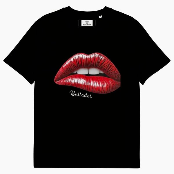 MAGLIETTA LIPS NERA