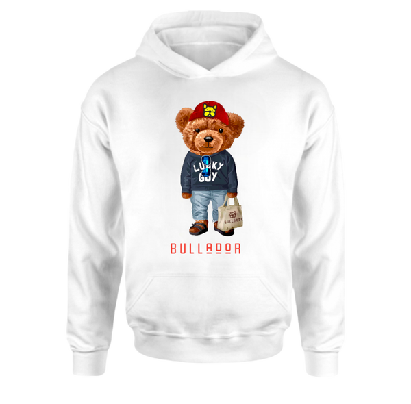 FELPA ECO CON CAPPUCCIO BEAR