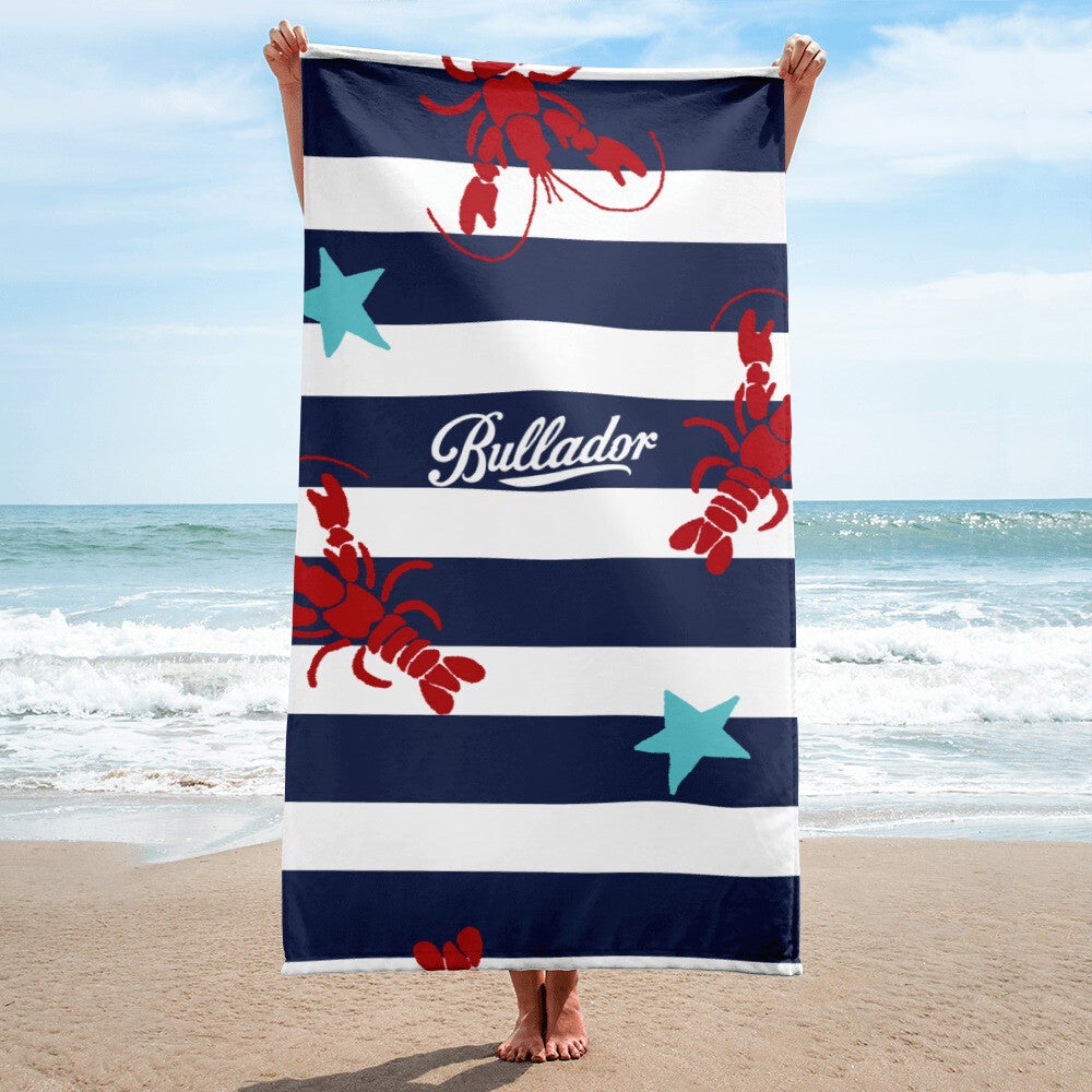 TELO MARE CON STAMPA  ARAGOSTE