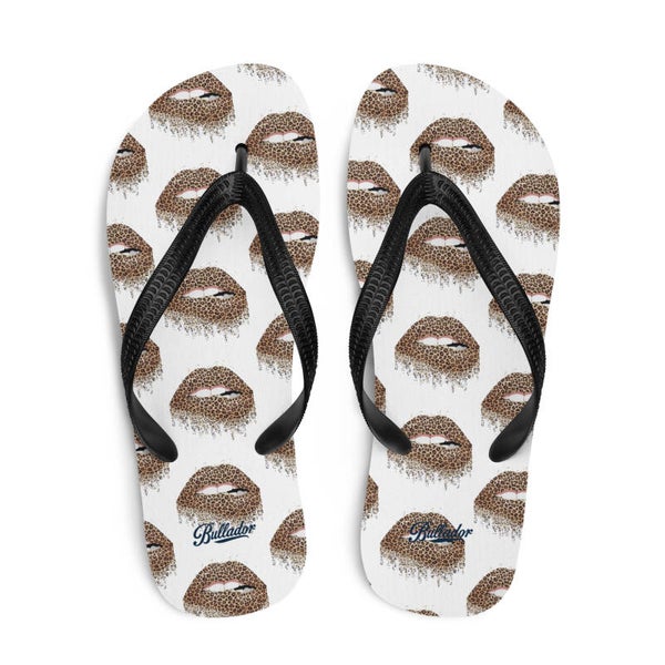 FLIP-FLOPS con stampa Bocca