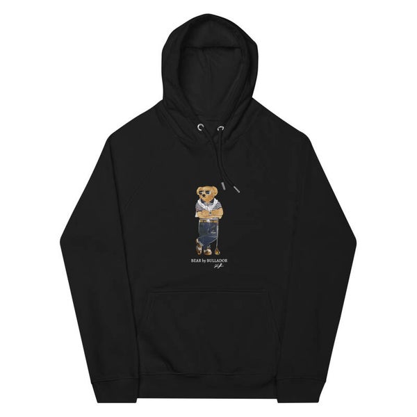 FELPA RAGLAN CON CAPPUCCIO BEAR