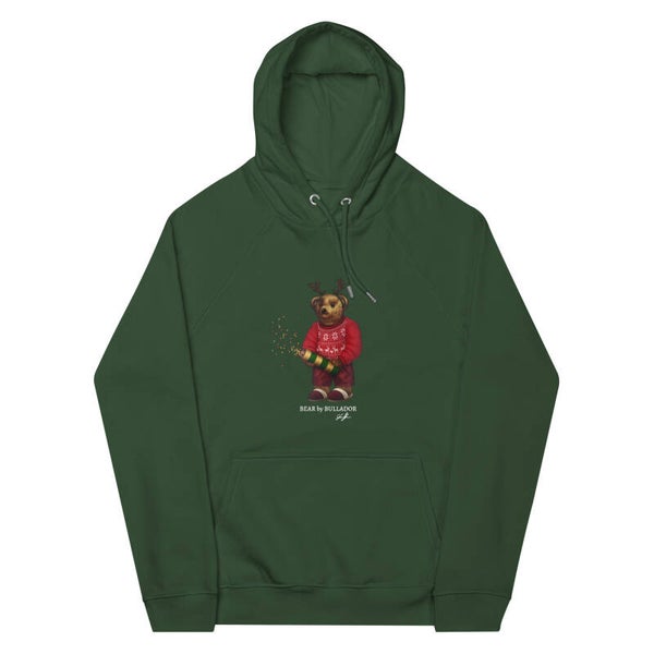 FELPA RAGLAN CON CAPPUCCIO BEAR