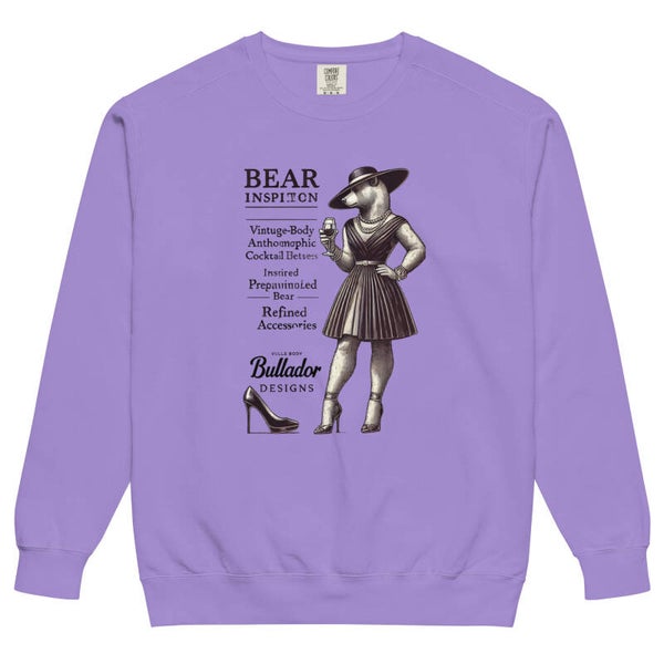 FELPA GIROCOLLO NEW BEAR VINTAGE